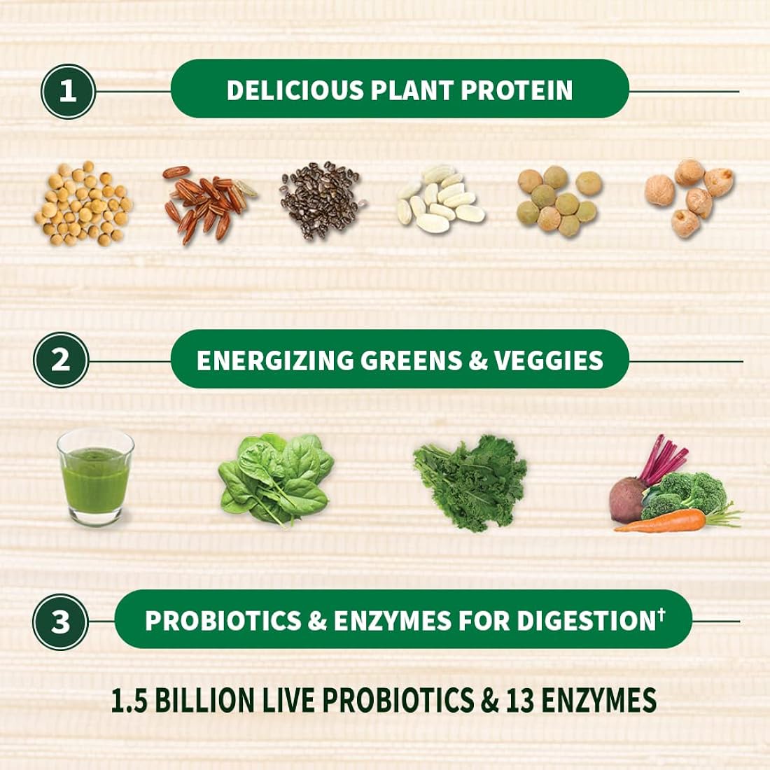 Suplementos Alimenticios proteína vegana en polvo