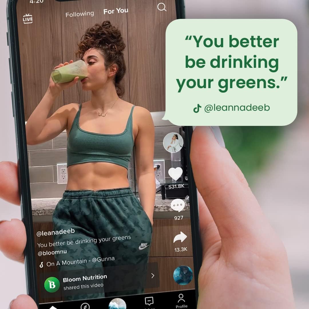 Suplementos Alimenticios verde Mezcla de jugo y batidos