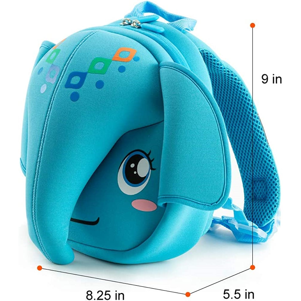 Morral para niños Elefante Azul