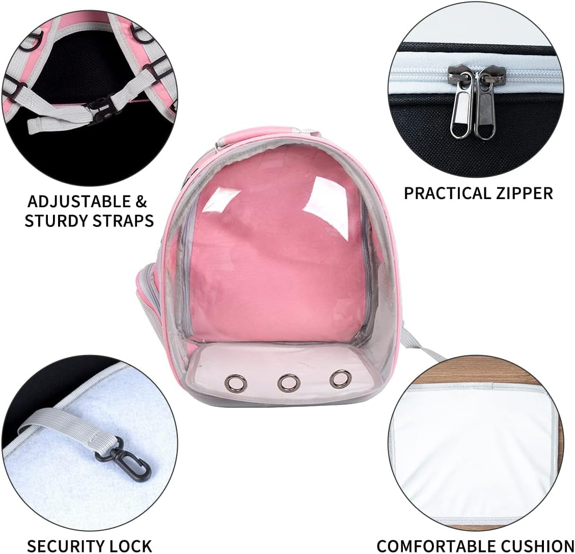 Mochila transportadora de burbujas expandible plegable