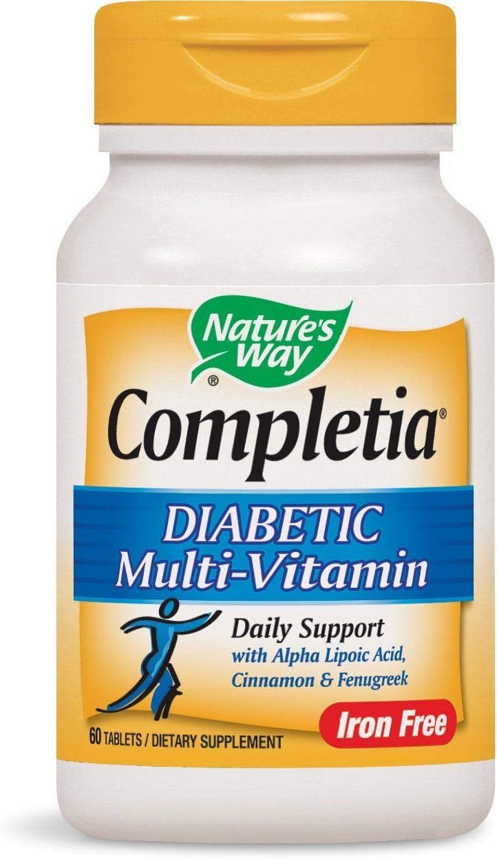 Suplemento Nature Way Completia Diabetic Multivitamin 60 Tab