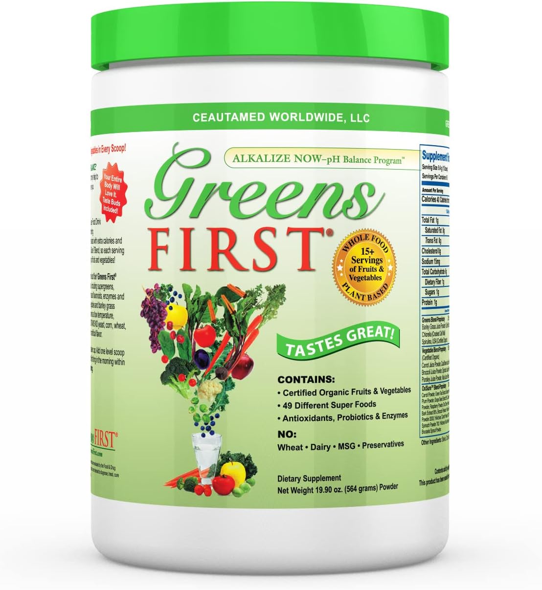 Suplementos Alimenticios rico en nutrientes