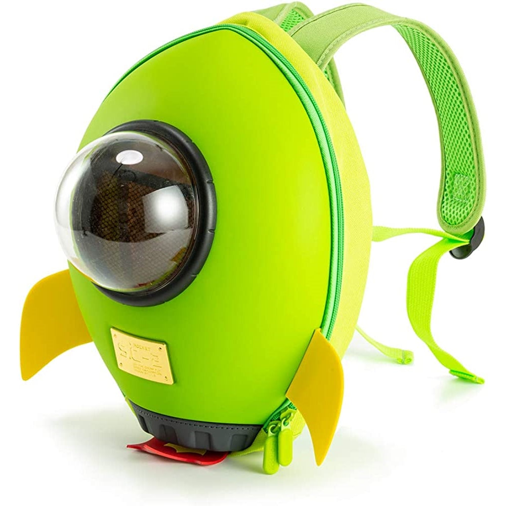 Morral Mochilas para niños Cohete Verde