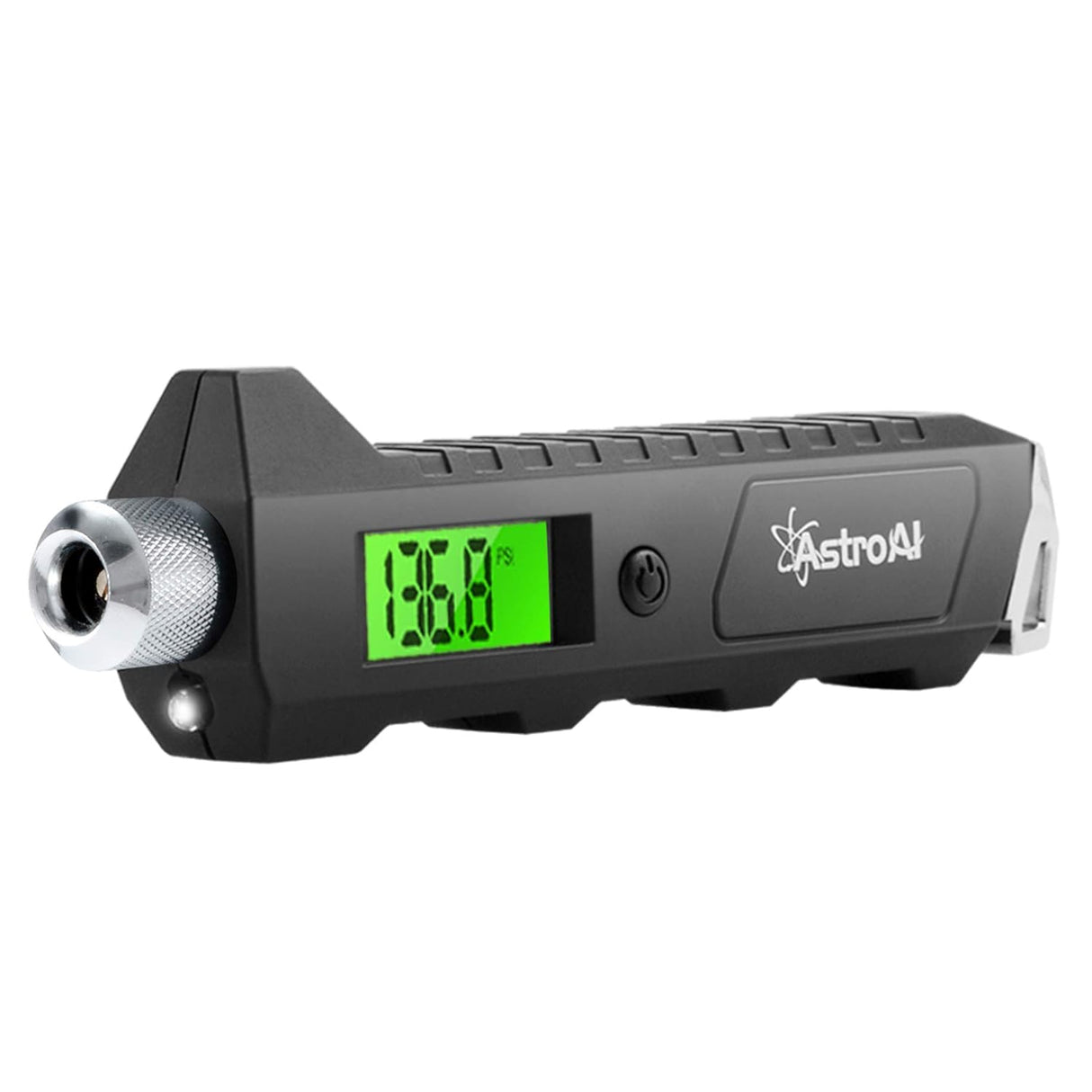 Medidor digital de presión de neumáticos con linterna LCD