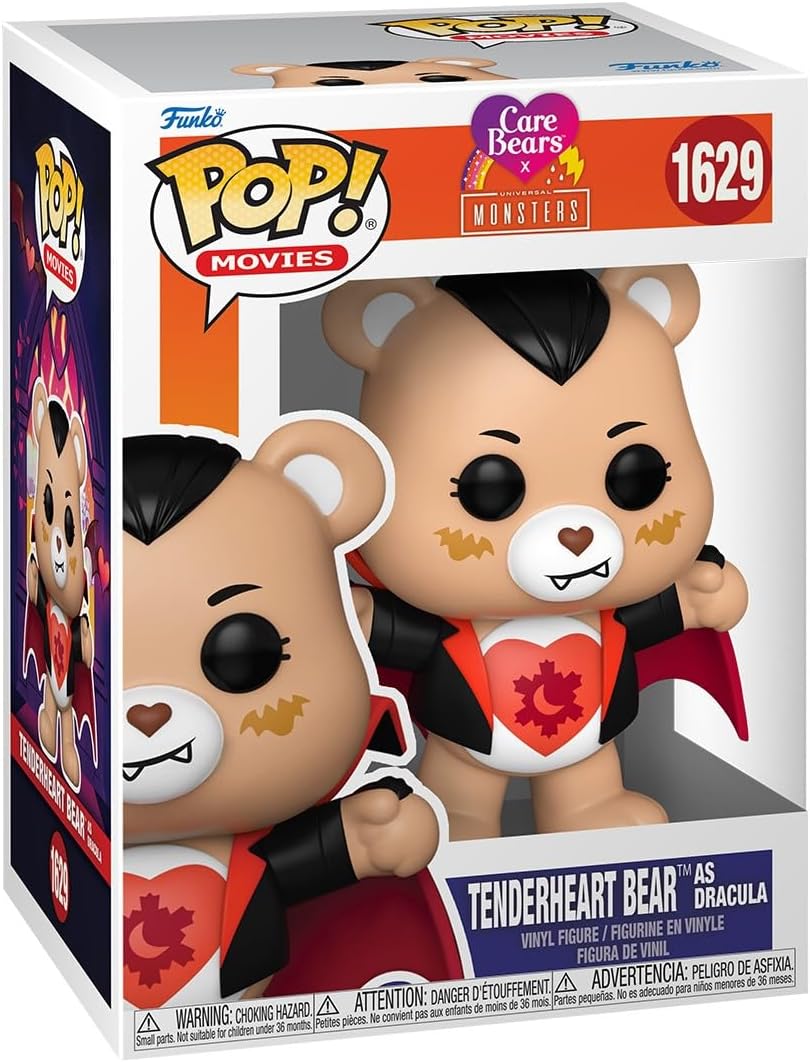 Funko Pop: Monsters Universales - Tenderheart Bear como Drácula