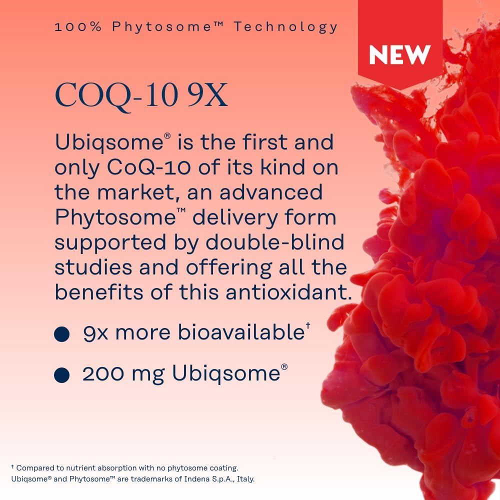 Solaray CoQ10 Phytosome - 200mg, Vegan, 30 VegCaps