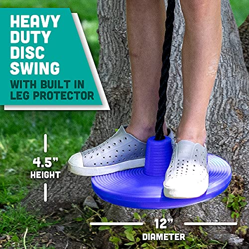 Cuerda de disco con protectores de piernas