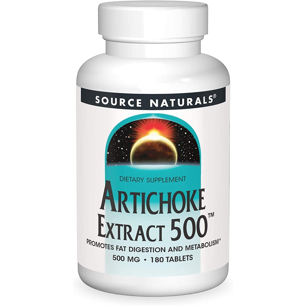 Suplementos Alcachofa Extracto 500 mg 180 comprimidos