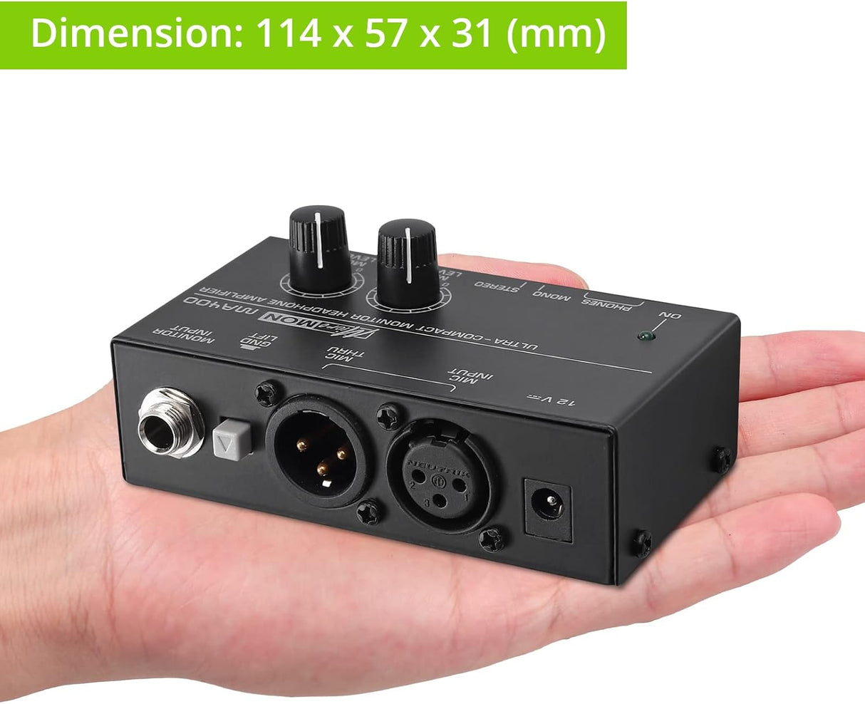 Amplificador de auriculares MA400 con salidas XLR y volumen