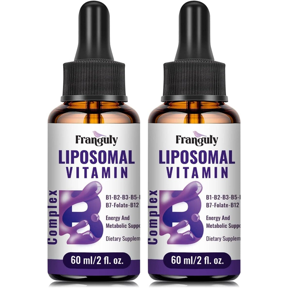Suplementos líquidas de complejo de vitamina B liposomal