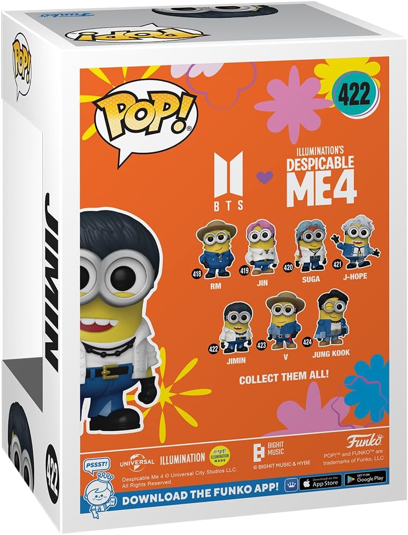 Funko Pop! Jimin de BTS - Minions Edición Coleccionable