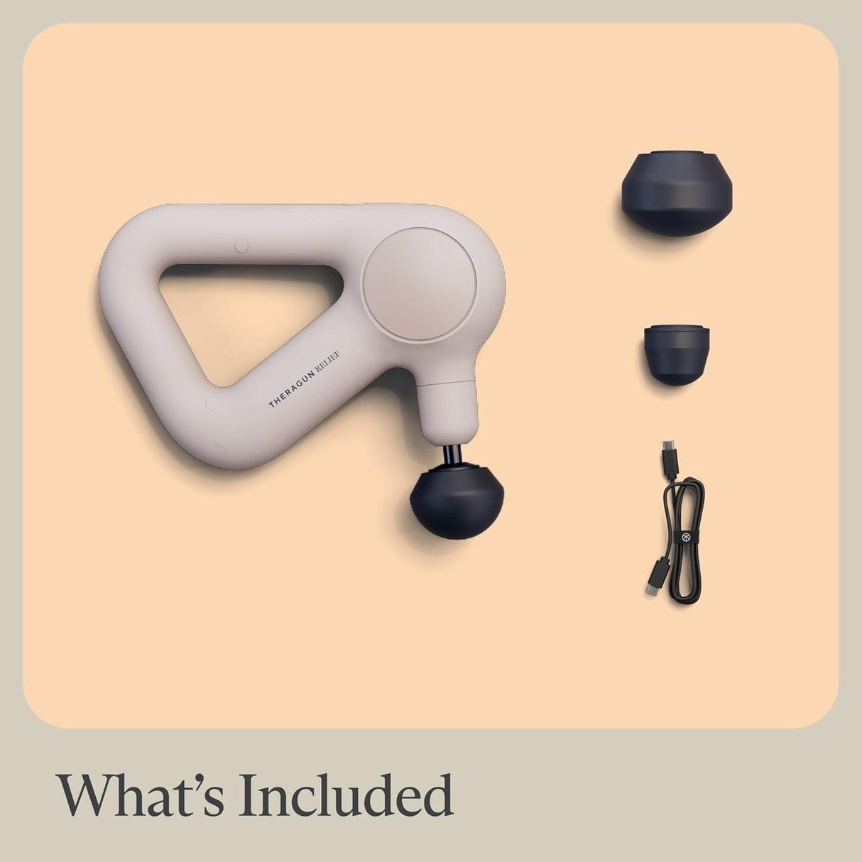 Masajeador TheraGun, portátil y fácil de usar para el dolor.