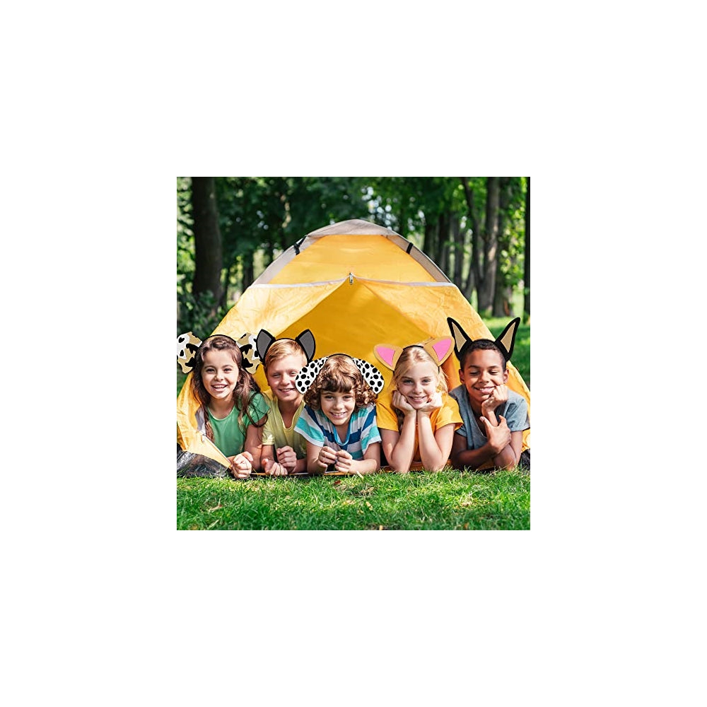 Disfraces 9 diademas para orejas de perro talla única