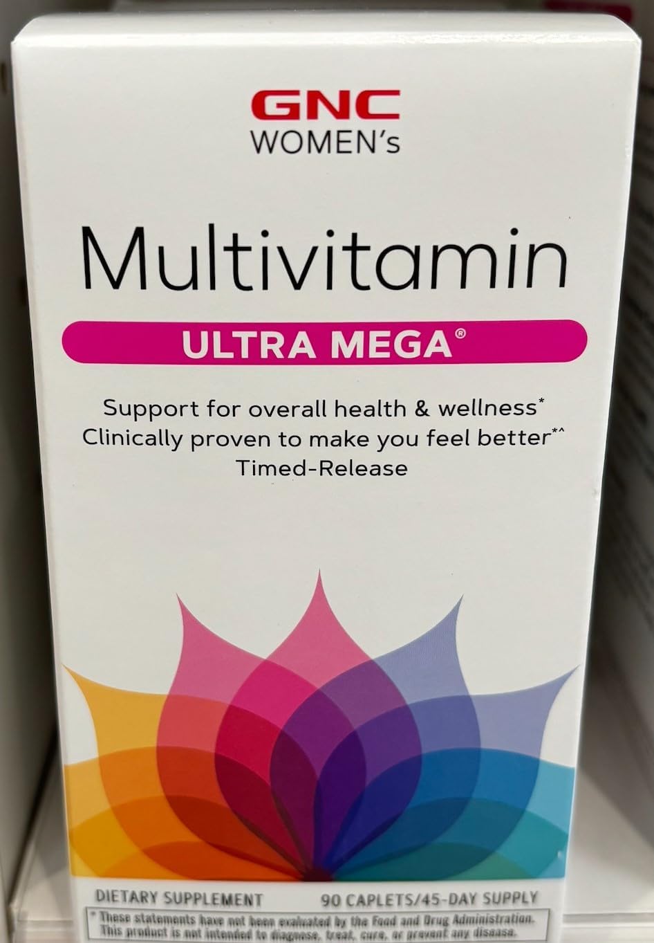 Suplemento Multivitamínico Ultra Mega para Mujer Liberación