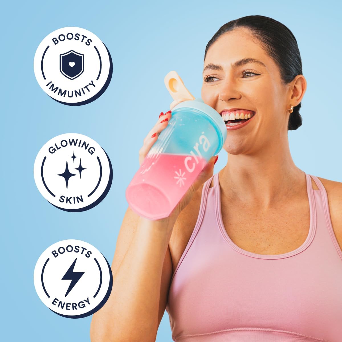 Cira Hidratación en Polvo - Electrolytes con Sal del Himalaya - 45 porciones