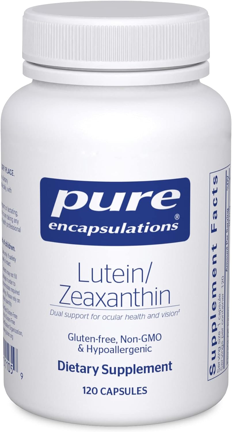 Suplementos Pure Encapsulations Luteína/Zeaxantina 120 und
