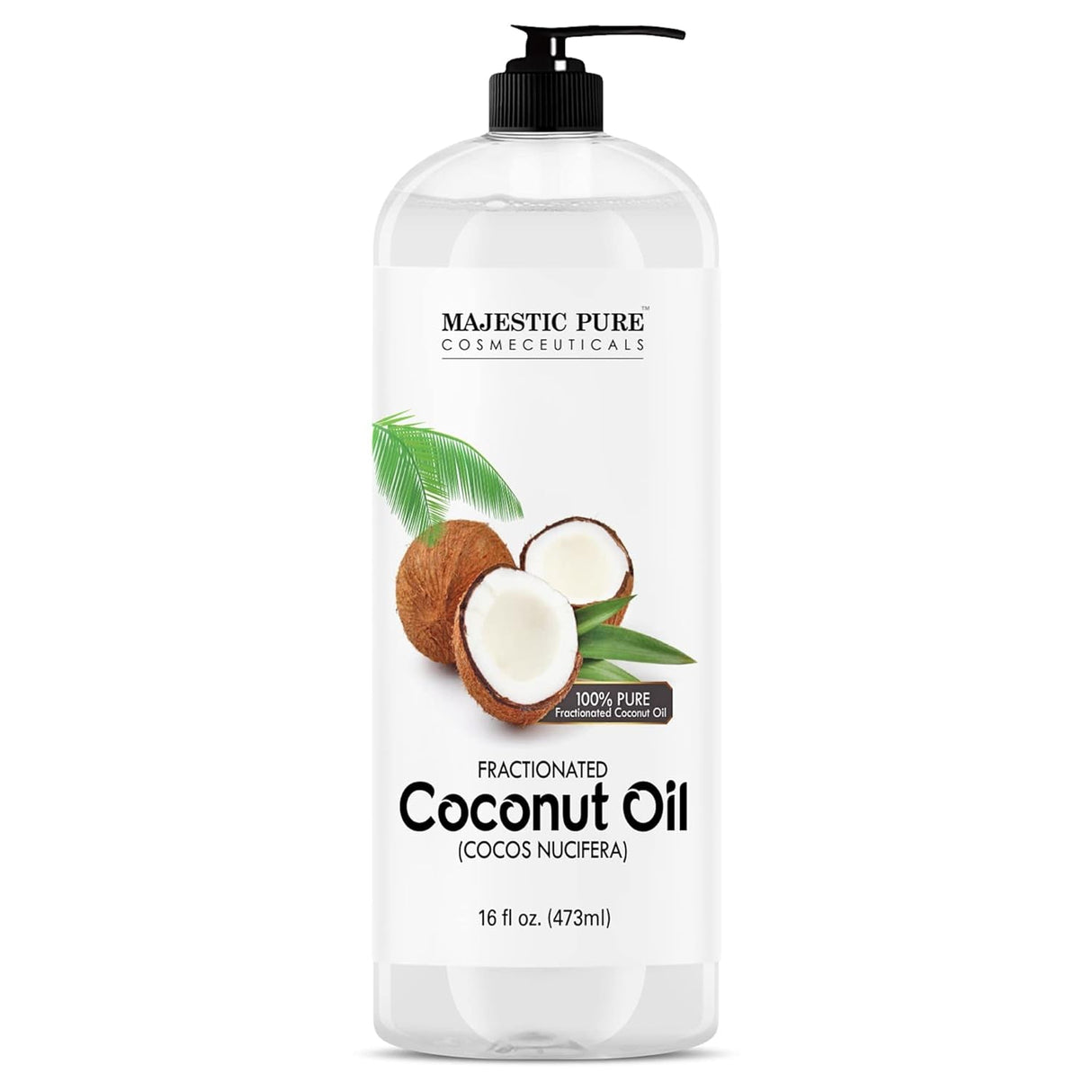 Aceite puro de coco de 16 Oz 6L-S5IM-ZW9C MAJESTIC PURE