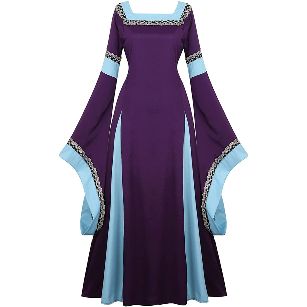 Disfraces renacentista vestido retro para mujer talla XL