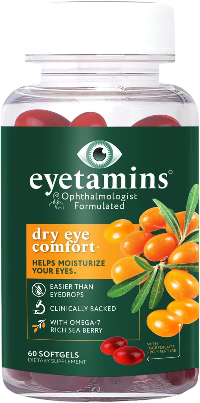 Suplemento eyetamins Dry Eye Comfort Oftalmólogo natural