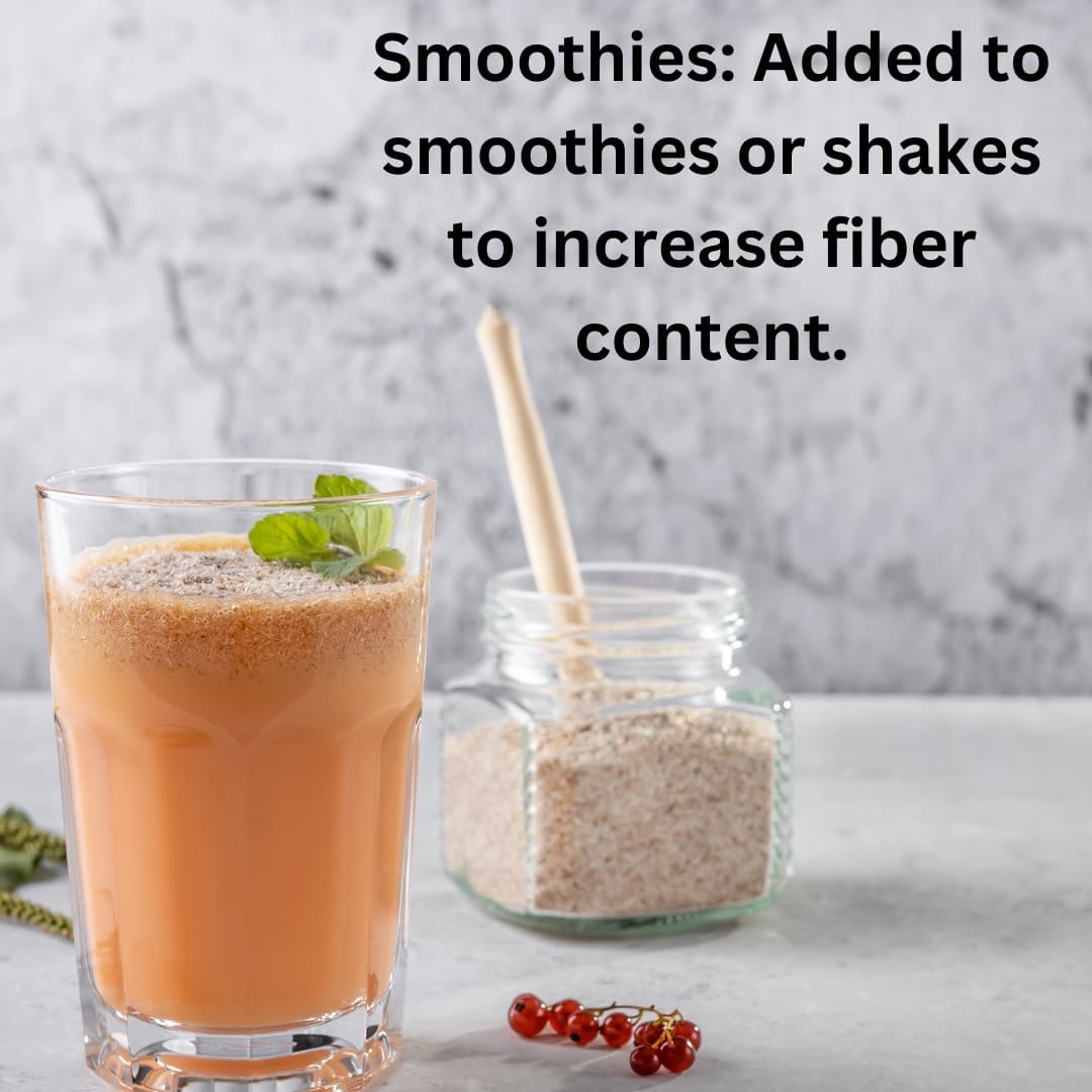 Psyllium Husk Natural 227g - Cuidado de la Piel, Saludable