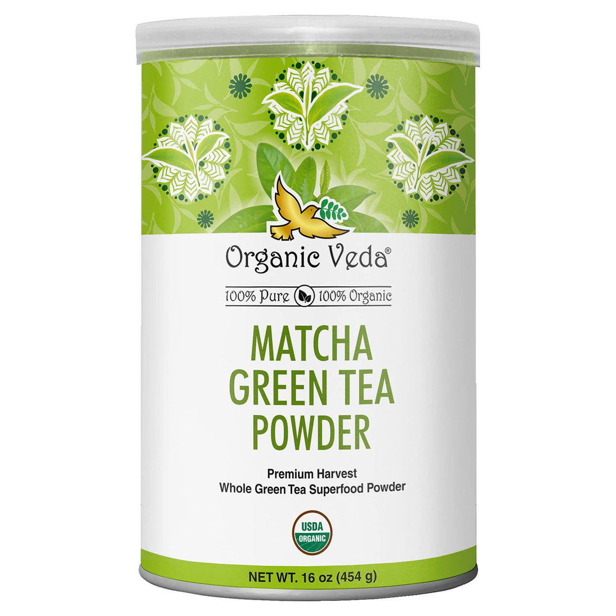 Polvo de Té Verde Matcha Culinario Orgánico y Antioxidante