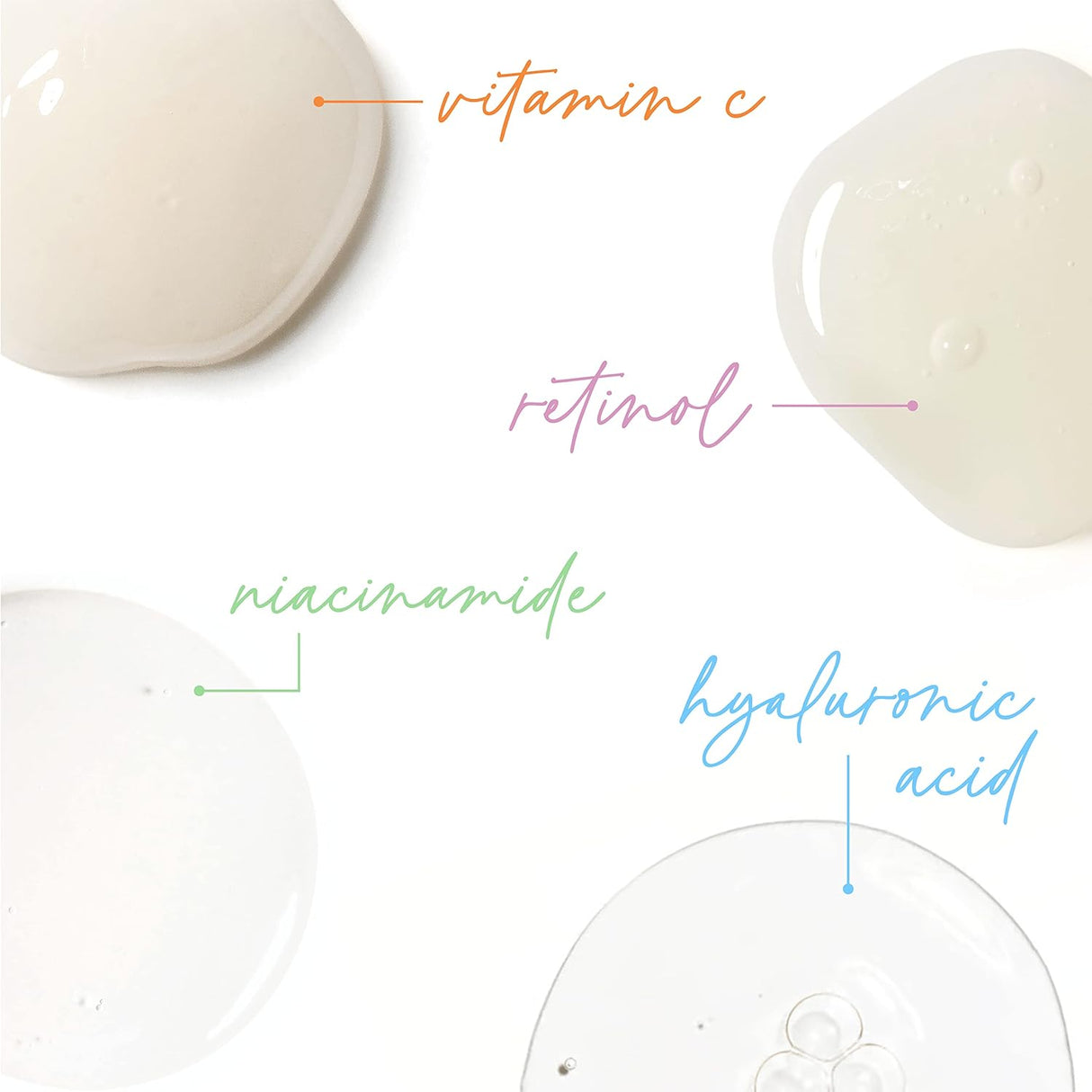 4 unidades x 1 fl oz Suero de cuidado facial