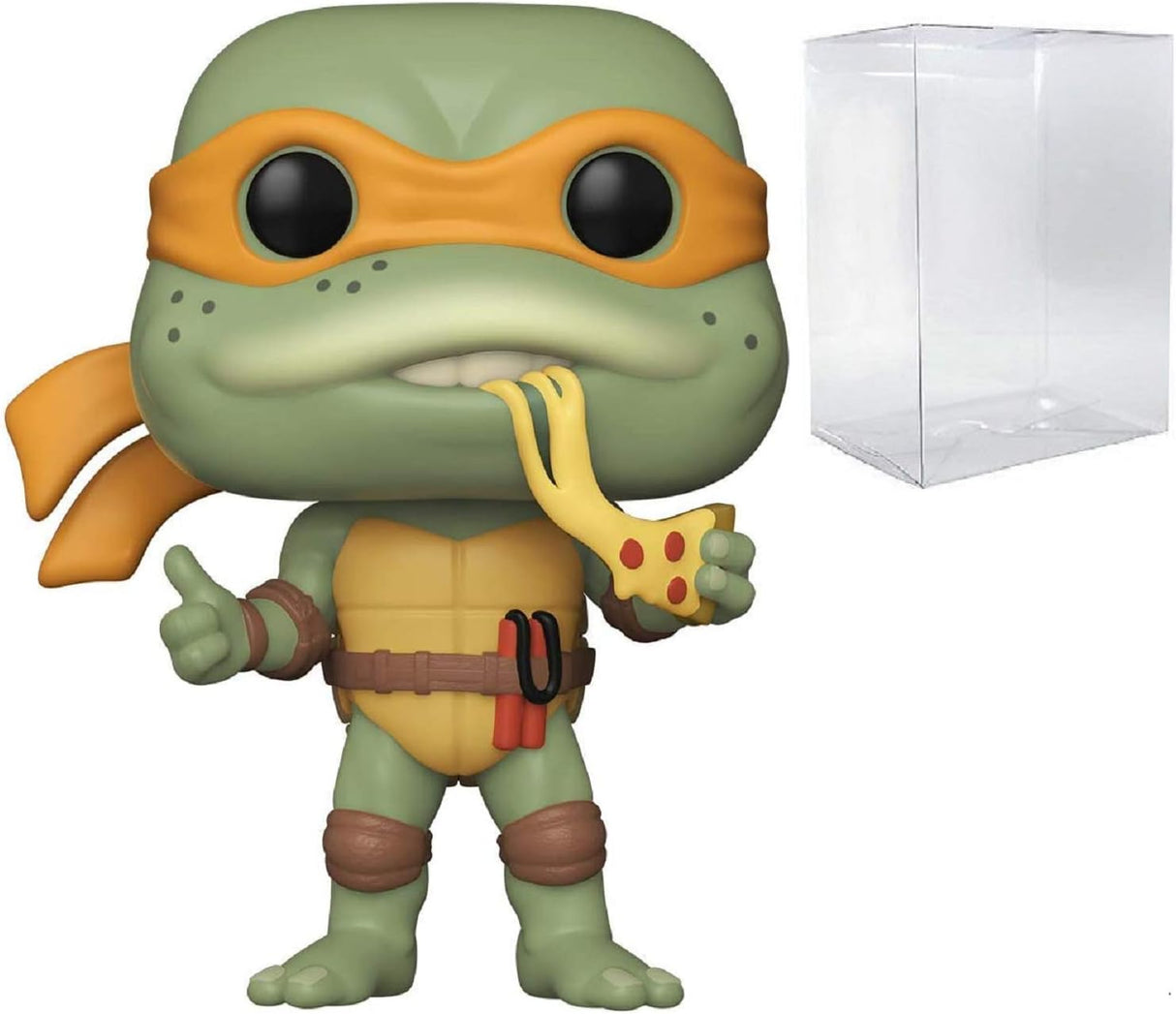Figurita Funko Pop! TMNT Michelangelo 3.75 pulgadas con protector