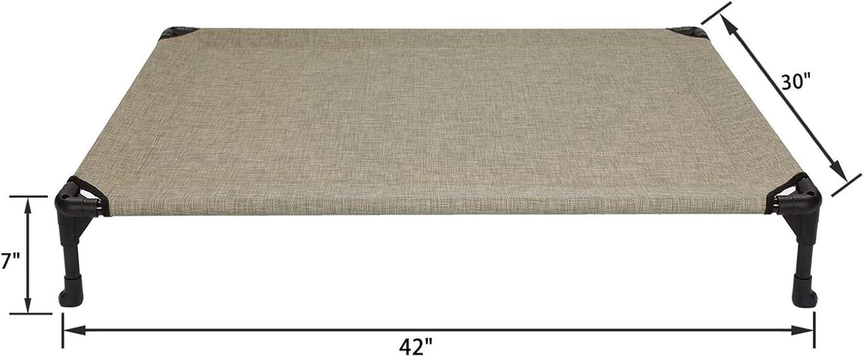 Cama elevada para perros Veehoo, portátil, malla, CWC1803-L