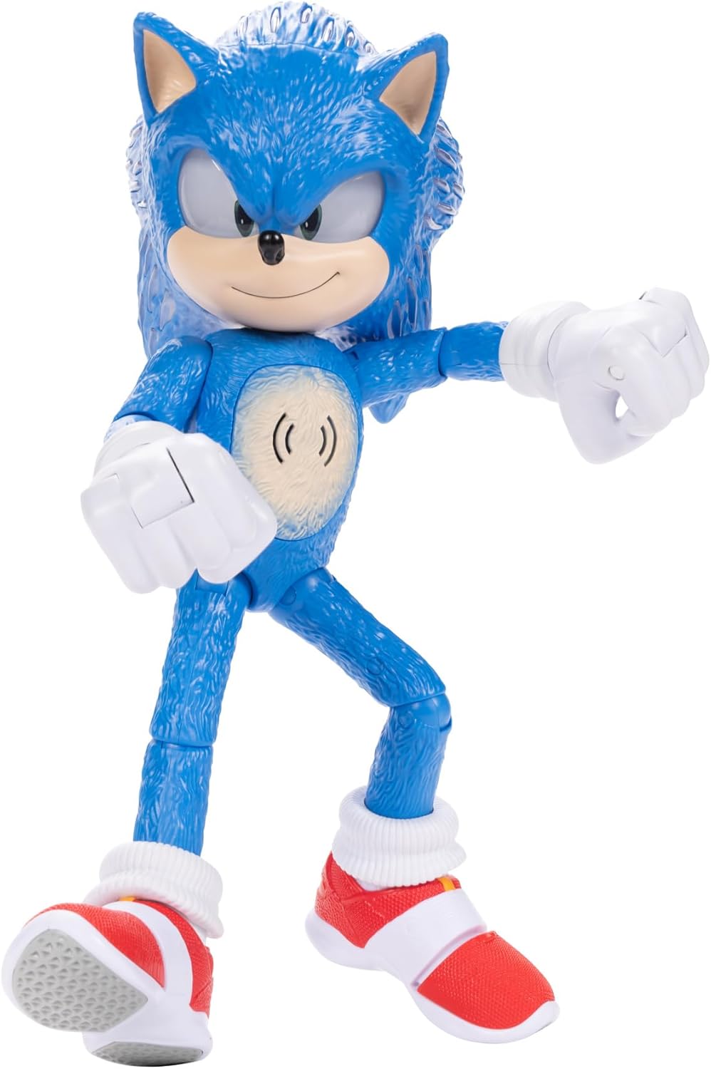 Figura Sonic 12 Ultimate, Sonic, 30+ Frases, Ojos y Espinas Lumin.