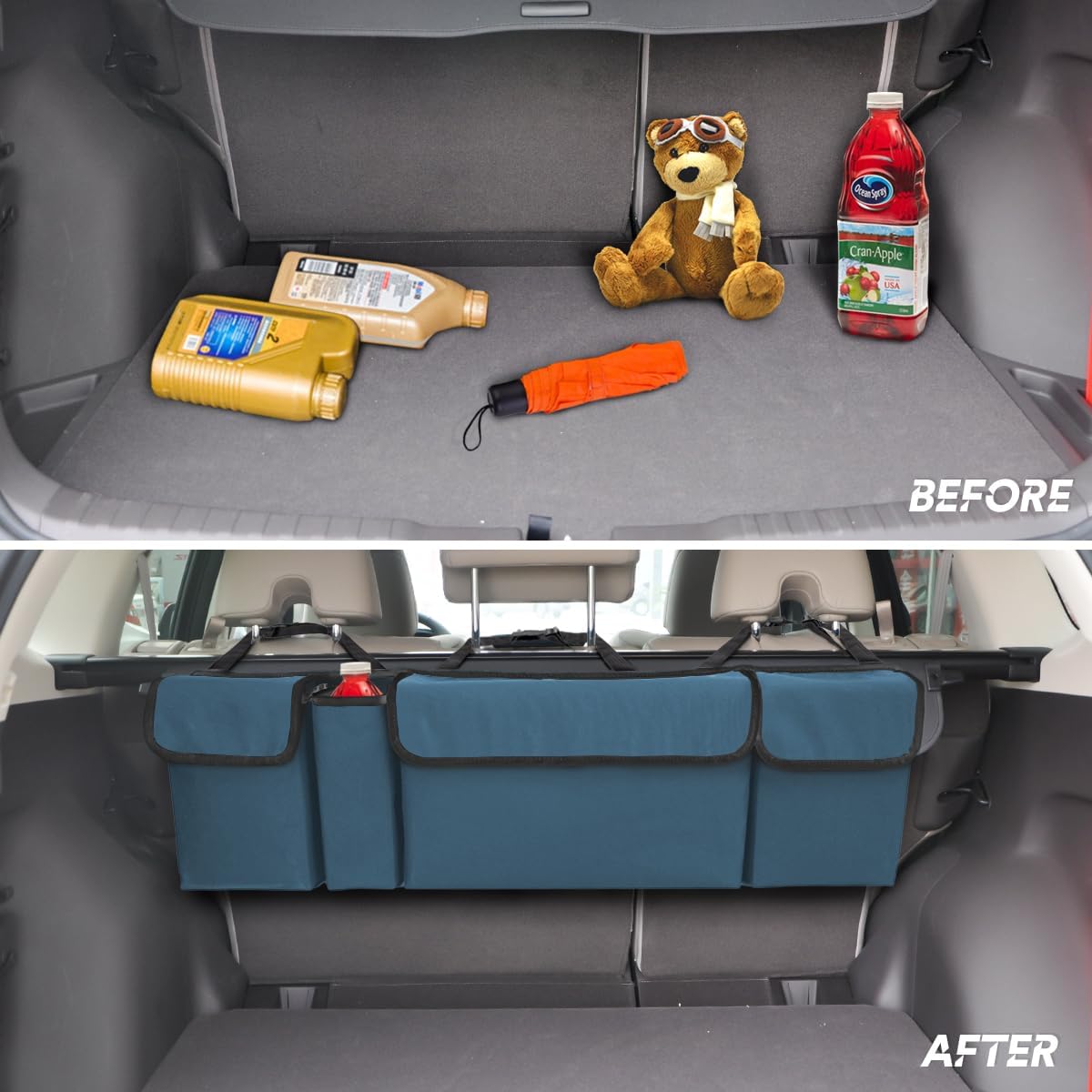 Organizador de Maletero BELOMI, Impermeable, Plegable, Grande