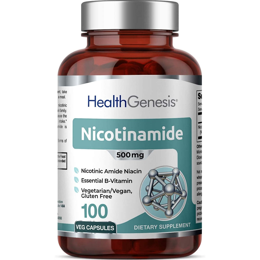 Suplemento B-3 Nicotinamide 500 mg 100 caps