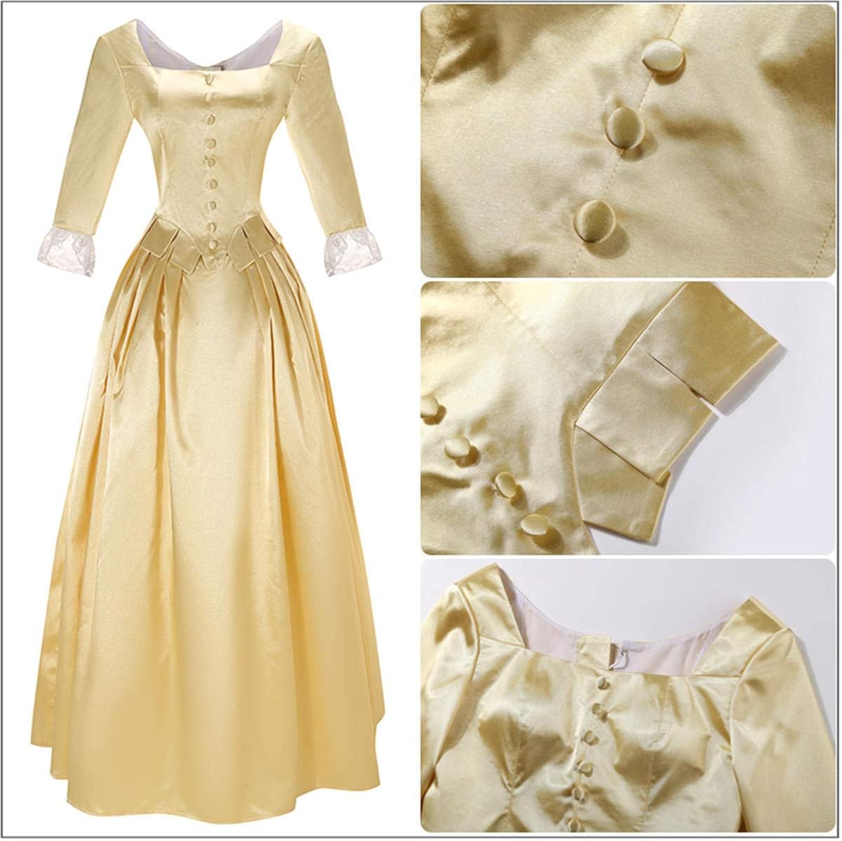 Disfraces de princesa colonial real para niña talla L