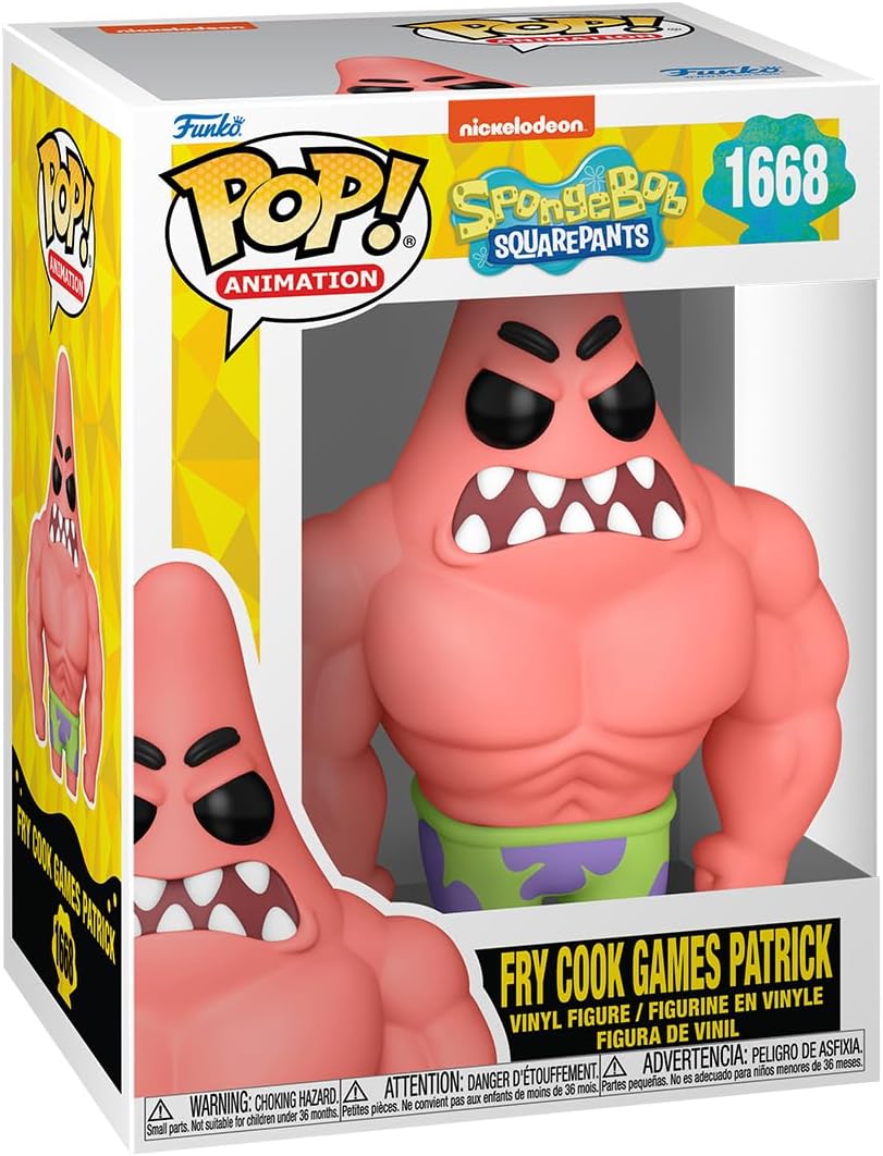 Funko Pop! Patrick Juegos de Cocinero 25 Aniversario Spongebob