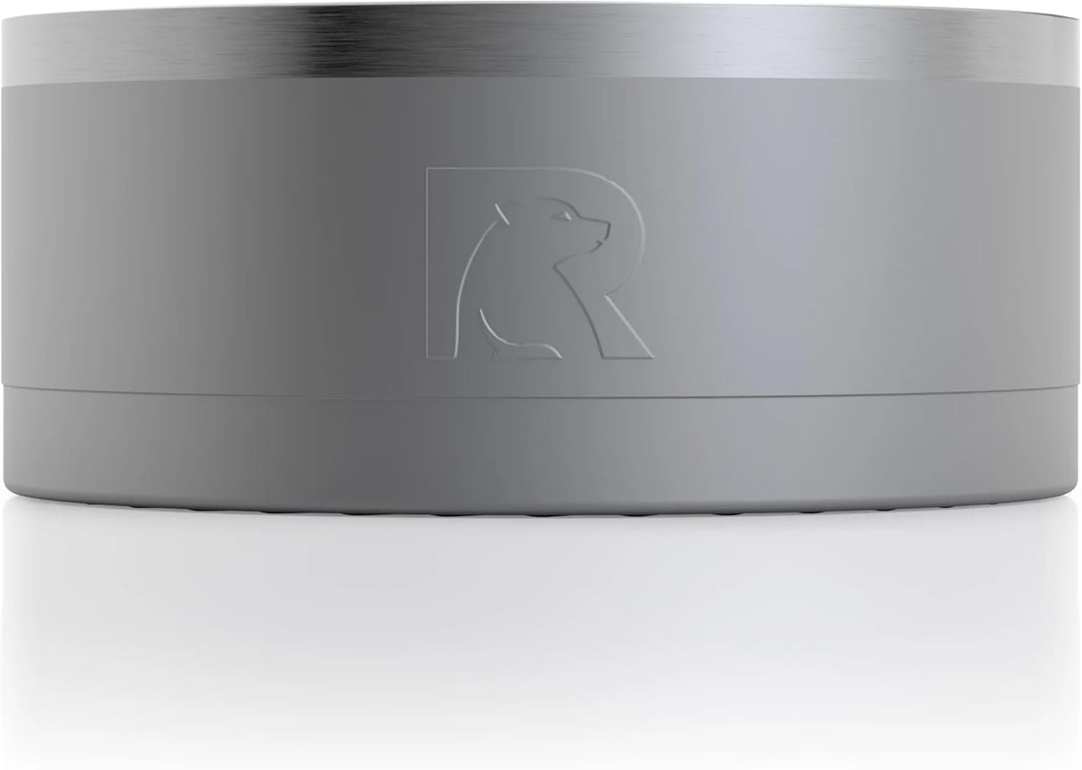 Tazón 3-en-1 RTIC para perros, acero inoxidable, portátil.