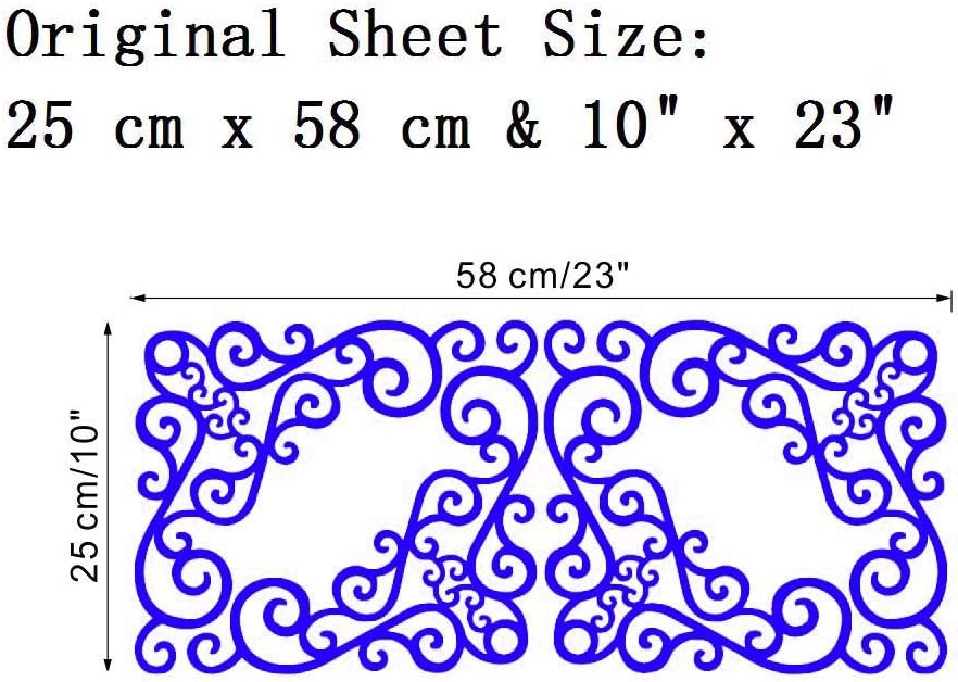 Vinilos Decorativos BIBITIME para Ventanas y Puertas 10x23