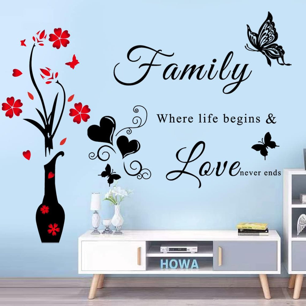 Vinilos Decorativos Familia - Adhesivos Removibles para Pared