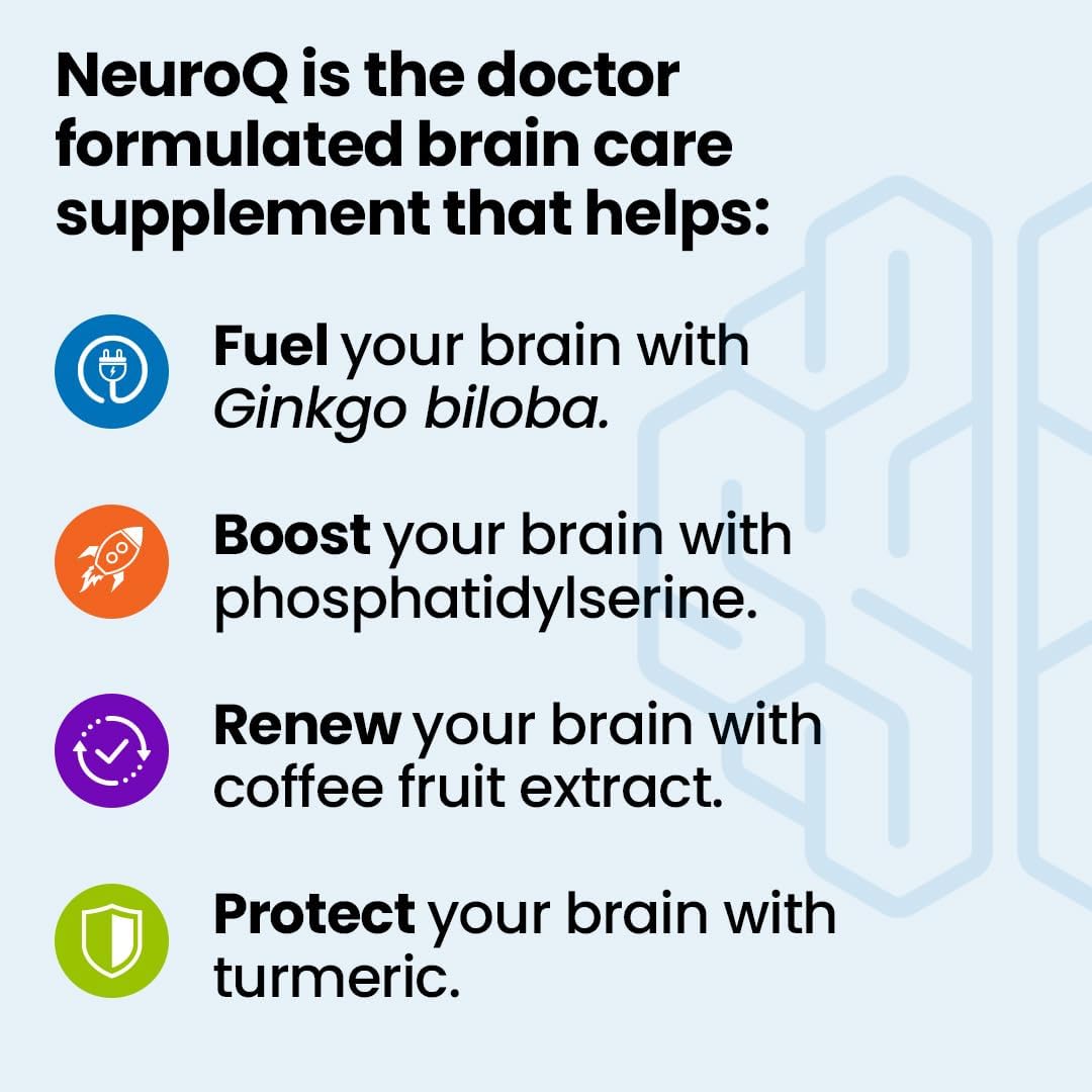 Suplemento Cognitivo NeuroQ - Dr. Dale Bredesen - 60 Cápsulas