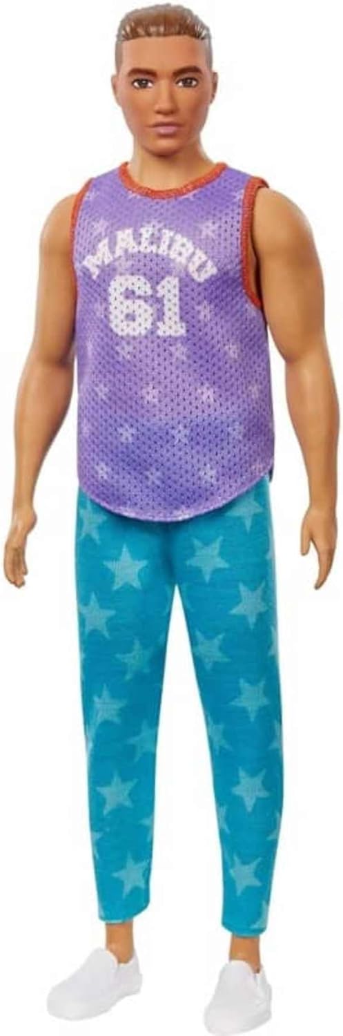 Muñeca Barbie Ken Fashionistas, con cabello, ropa y zapatos, #165