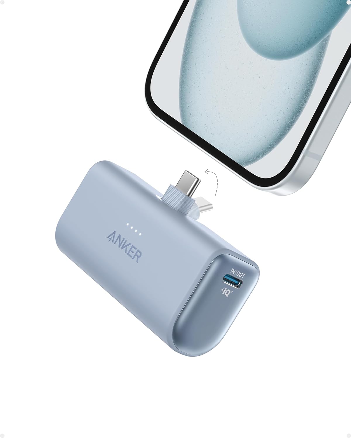Cargador portátil para telefónos 5.000 mAh de 22,5 W Anker