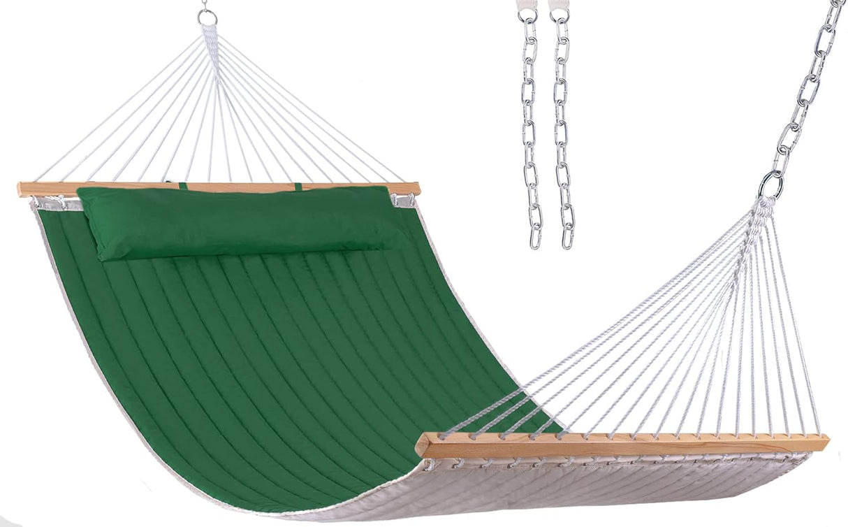 Hamaca Doble acolchada Lazy Daze 12FT, 450 lbs, con almohada