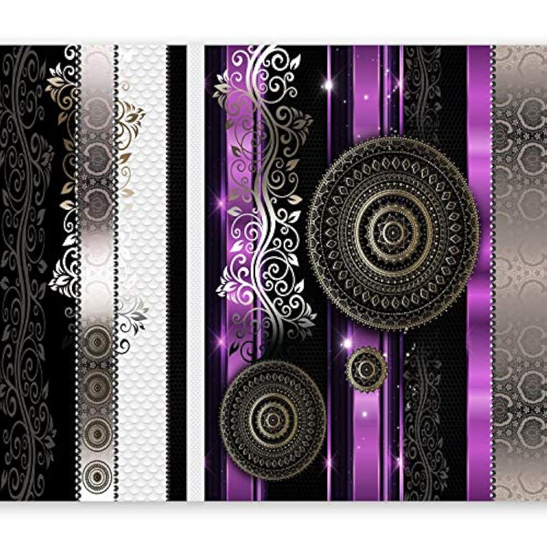 Mural de pared en tela no tejido tipo abstracto (46.5x32.7)