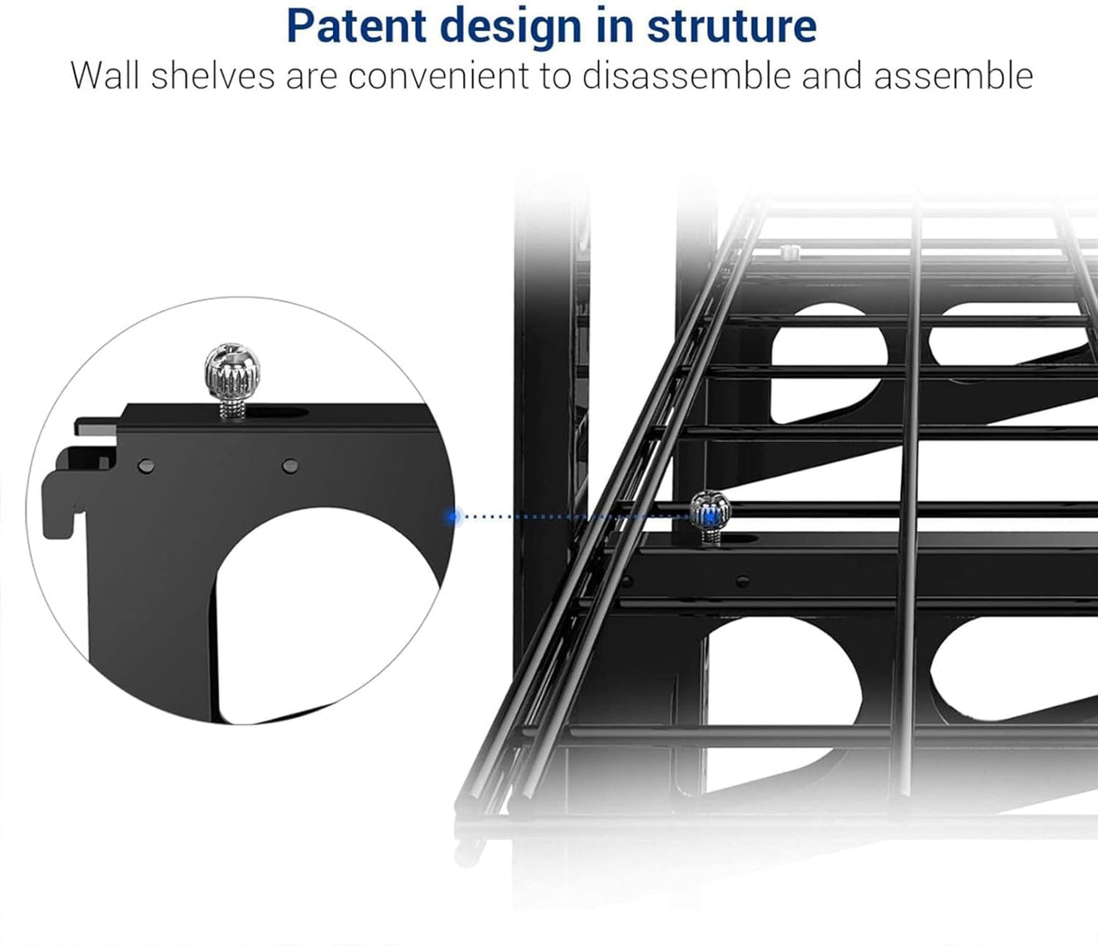 Estantes de pared ajustables - Modelo A22