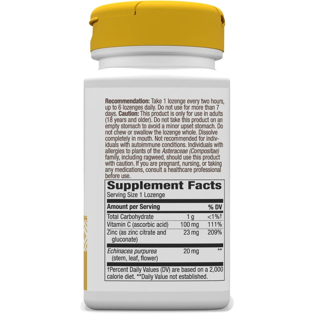 Suplemento de zinc sabor a bayas silvestres 60 unidades