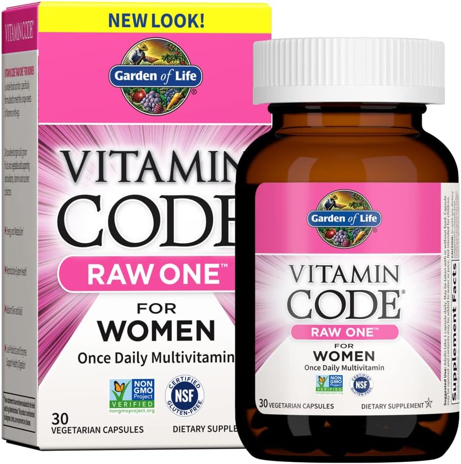 Multivitamínico Garden of Life para Mujeres, 30 Cápsulas