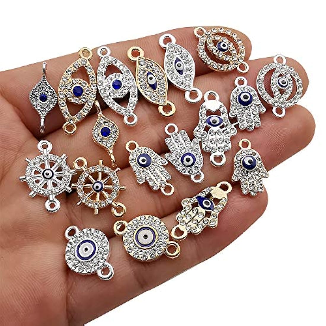 Dijes y Medallas - 35 piezas de aleación de estilo mixto