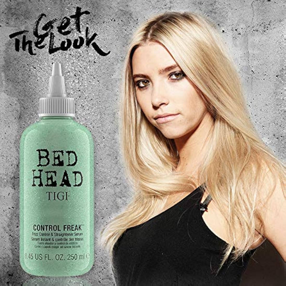 TIGI control de frizz y alisador, limpio, 8.45 onzas