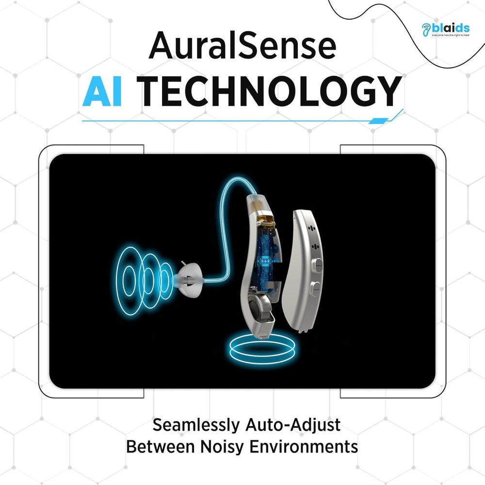 Audífonos Programables con App, Cancelación de Ruido, Bluetooth