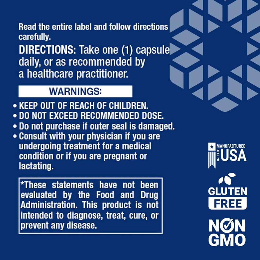 Suplemento Resveratrol 100 mg - Transresveratrol 60 cápsulas