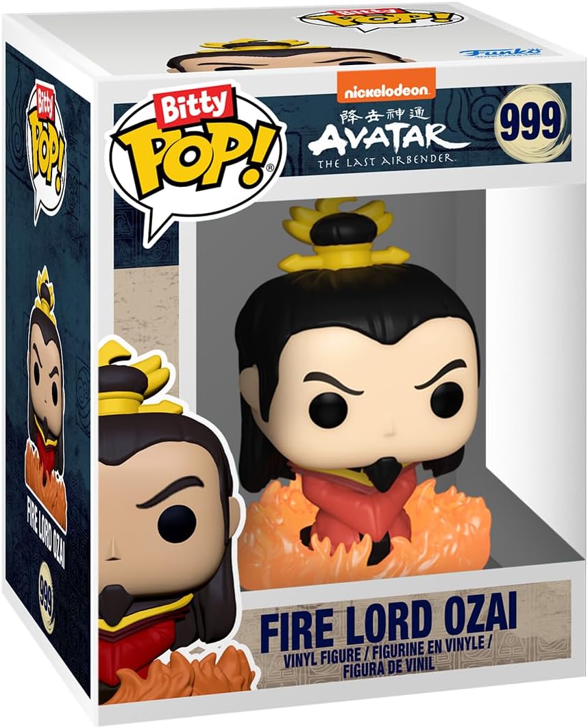 Figuras Mini Funko Bitty Pop! Avatar: Iroh, Zhao, Ozai y Chase