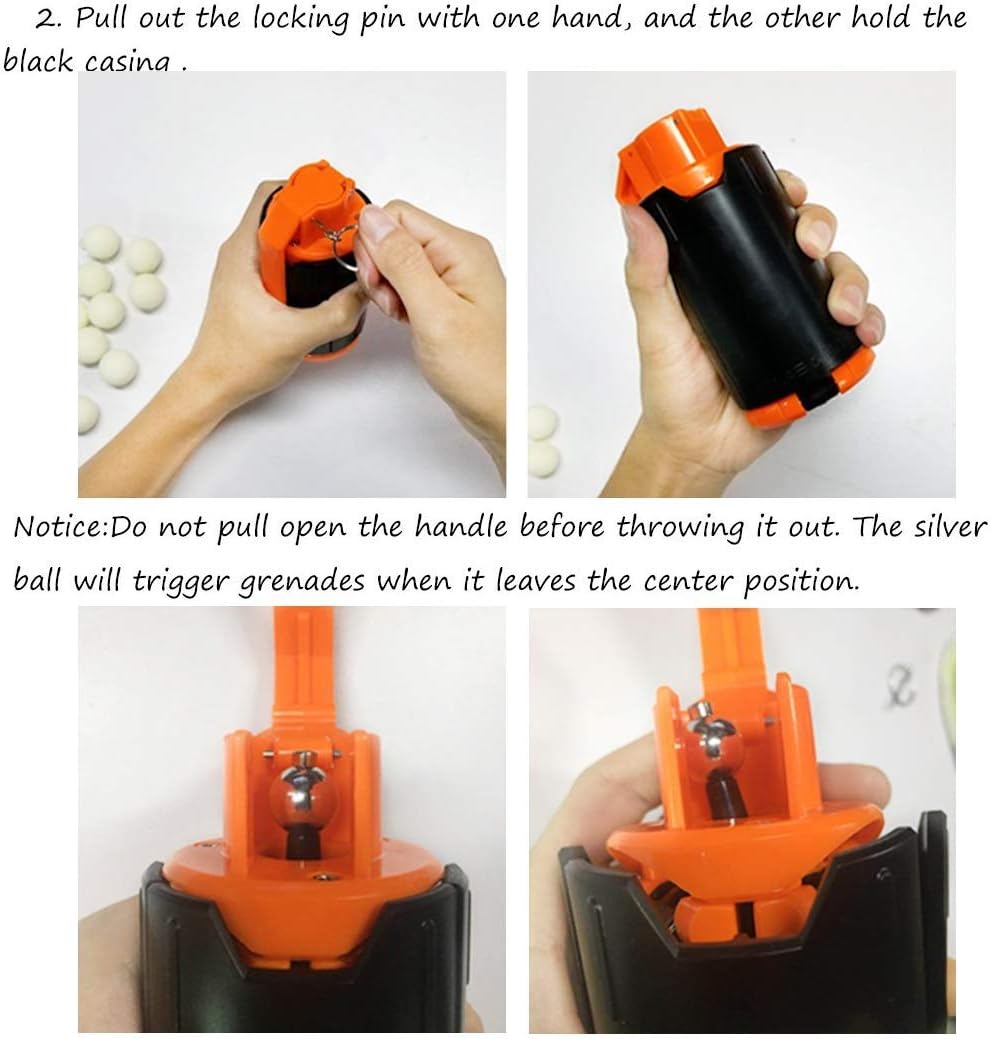 Juguete táctico Ruibytree con 60 balas de recarga, plástico